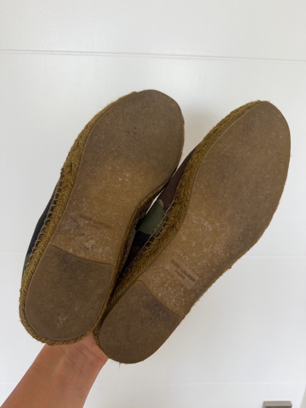 Saint Laurent Camouflage Espadrilles - Picture 5 of 6